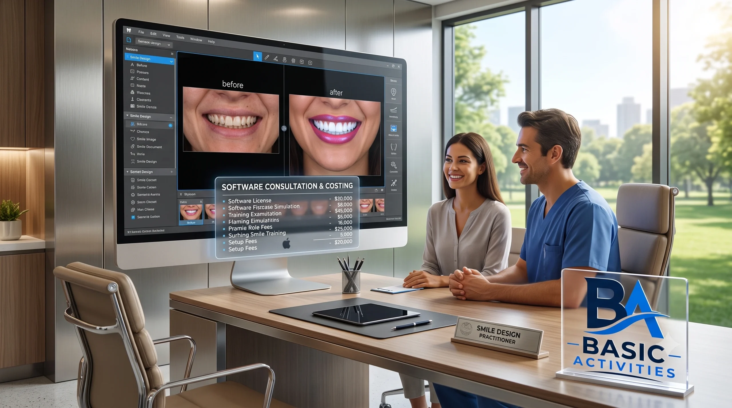 cost of smile design software consultation become a contributor​