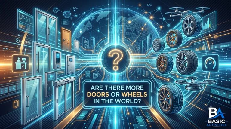 Are There More Doors or Wheels in the World