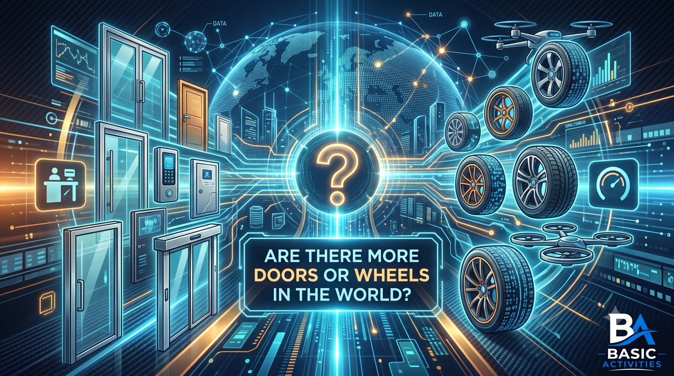 Are There More Doors or Wheels in the World